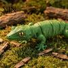 Realistic Gecko Decoration 3D Printed Articulated Figurine, Reptile Ornament with Movable Joints, Cute Posable Potted Plant Landscaping Lizard Animal