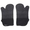 6Pcs Set Oven Mitts Hand Clip Pot Holder Silicone Heat Insulation Gloves Insulation Mat