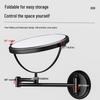 Yiceng No-Drill Wall-Mounted Double-Fold Cosmetic Mirror
