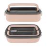 Lunch Food Container 304 Stainless Steel Insulated Leakproof Bento Box for Students School Office