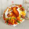 Ombrello Automatico Raccoglitore di Funghi Autunnale Compatto e Resistente Design a 8 Stecche Costruzione Robusta per Appassionati di Moda Uomini/Donne Regalo Elegante per Donne