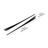 Car Side Stripes Vinyl Decals Door Racing Stripes Sticker Graphics Accessories For Ford Fiesta MK7 3 Door 2008 - 2017 ST200