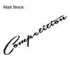Competition Slogan Car Lamp Eyebrow Sticker Personalized English Vinyl Decal Waterproof Car Body Decoration Sticker Accessories