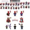High-quality Abs Plastic Spiderman Building Blocks Toy Set With Green Goblin