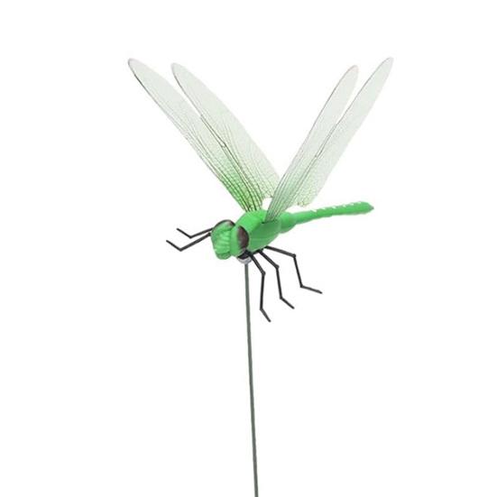 5 Pack Dragonfly Clip,3D Dragonfly Garden Stakes Decor,Dragonfly Garden Decor Clip,for Outdoor