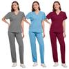 Unisex Medical Scrub Suit - Sweat-Absorbing, Heat-Dissipating Workwear for Hospital Operating Rooms