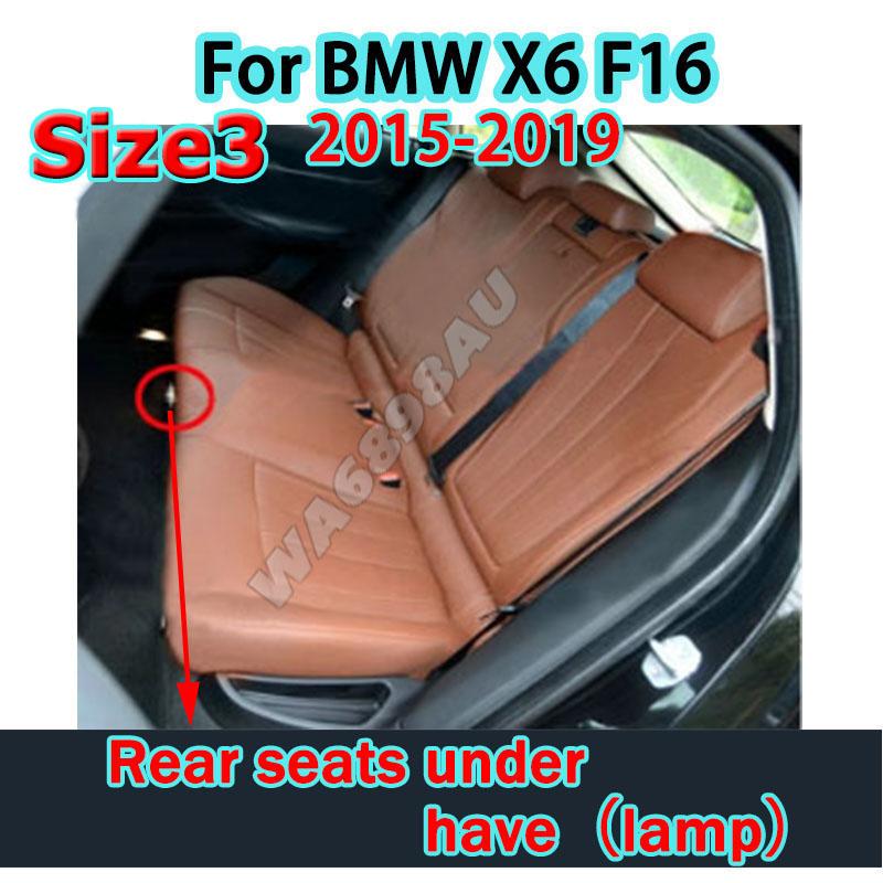 Autokoberce pro BMW X6 E71 F16 G06 2008-2025 Zakázkové Auto Interiérové Doplňky Proti Nečistotám Odolný Kožený Koberec Ochranný