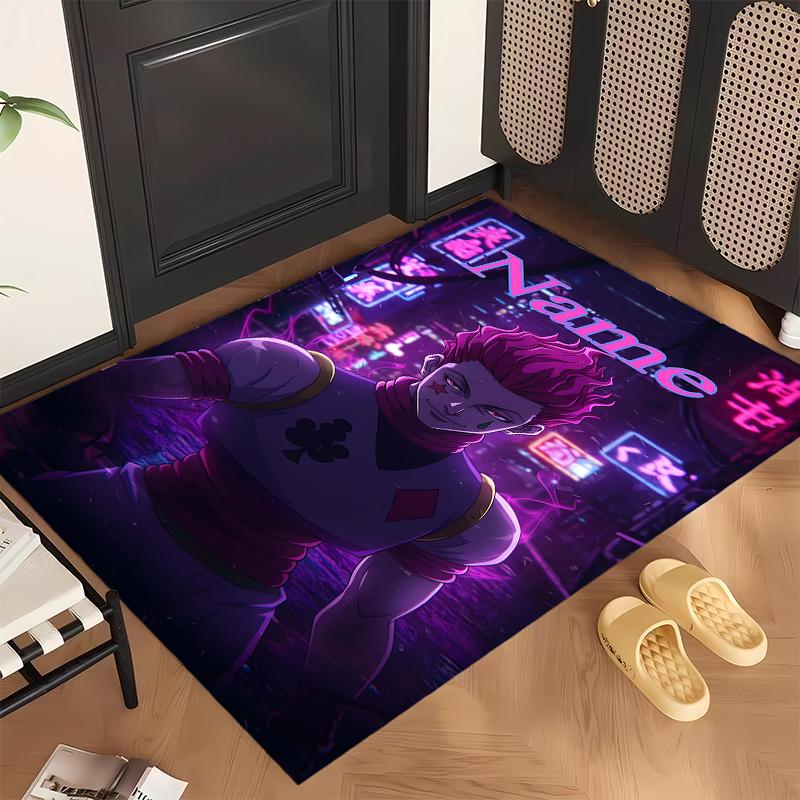 Hisoka (5) Personalized name Office Carpet Stylish Decor for Living Room Bedroom Kitchen