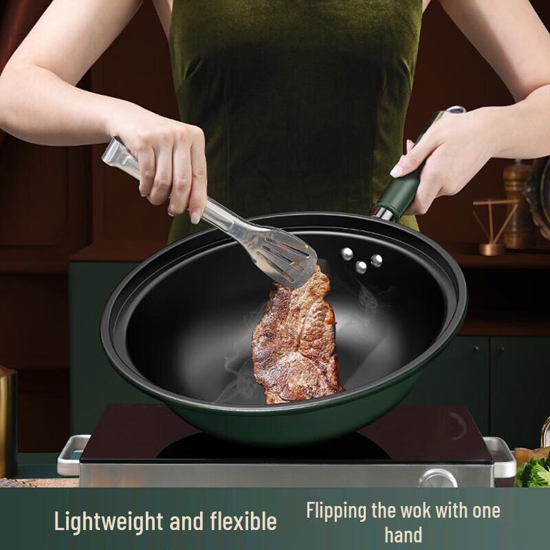 Debolai Red Dot Micro-Pressure Wok