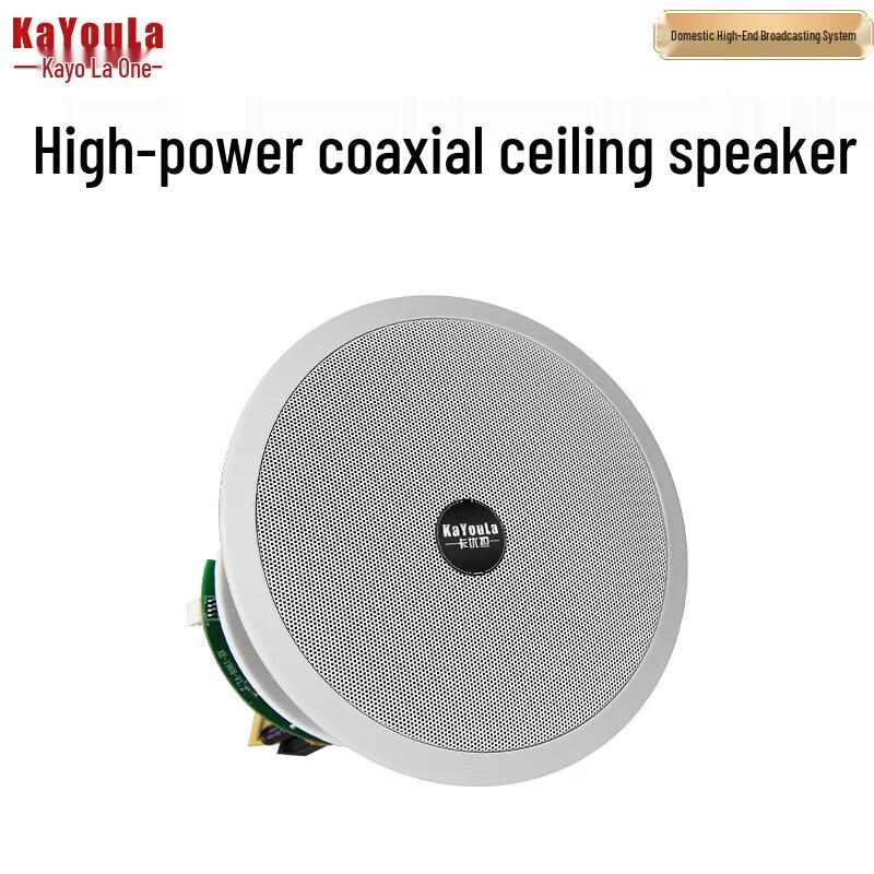 KaYouLa Commercial Audio Ceiling & In-Wall Speakers (CN version) Direct Ship, In-Stock Fast Delivery