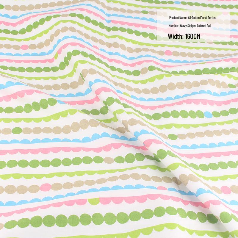 Strictly Selected Floral Print Cotton Twill Fabric for Baby Dress & Kids' Bedding