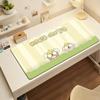 Hermit And Pig Mouse Pad Nonslip Locking Edge DeskMat PC Laptop Accessories Rubber Office Keyboard Large Game XXL Carpet