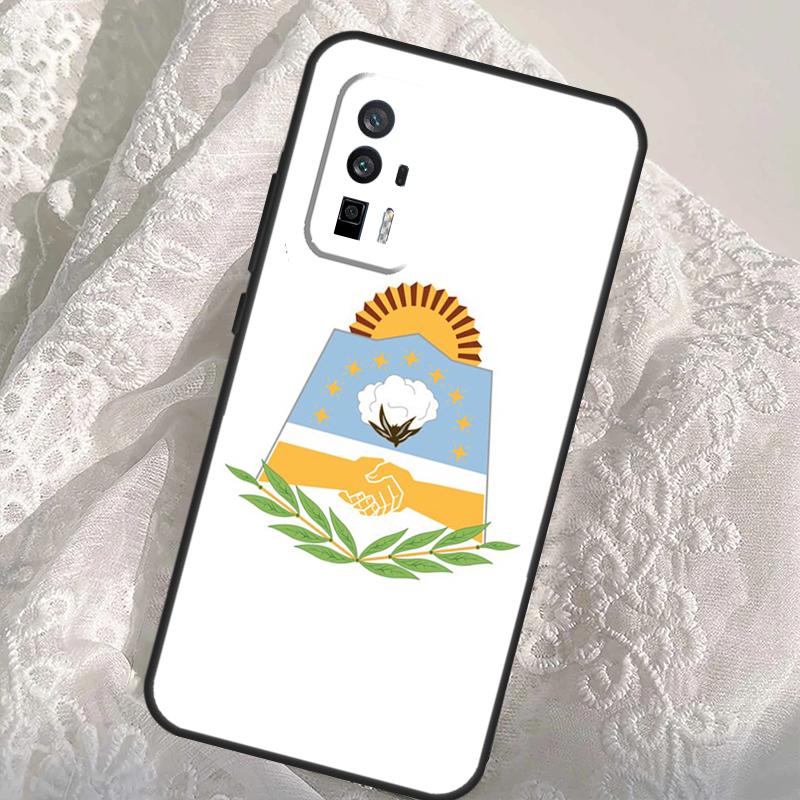 Argentina Flag Case For Xiaomi 14T Pro 13T 12T 11T 13 14 Ultra POCO X6 F6 Pro M6 X3 X5 M5s F3 F5 Cover
