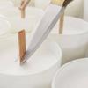 20pcs/40pcs/60pcs- Wooden Candle Wicks,Natural Candle Cores Cross,Soy Wax Wooden Candle Wick Core,with Metal Base For Candle