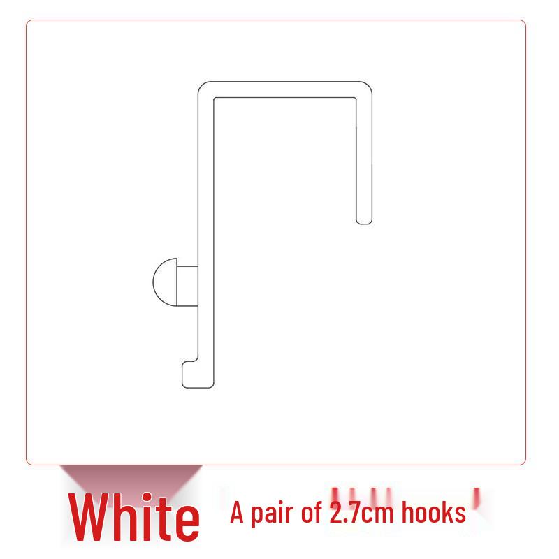 Creative Metal Desktop File Holder with Hanging Divider Hooks