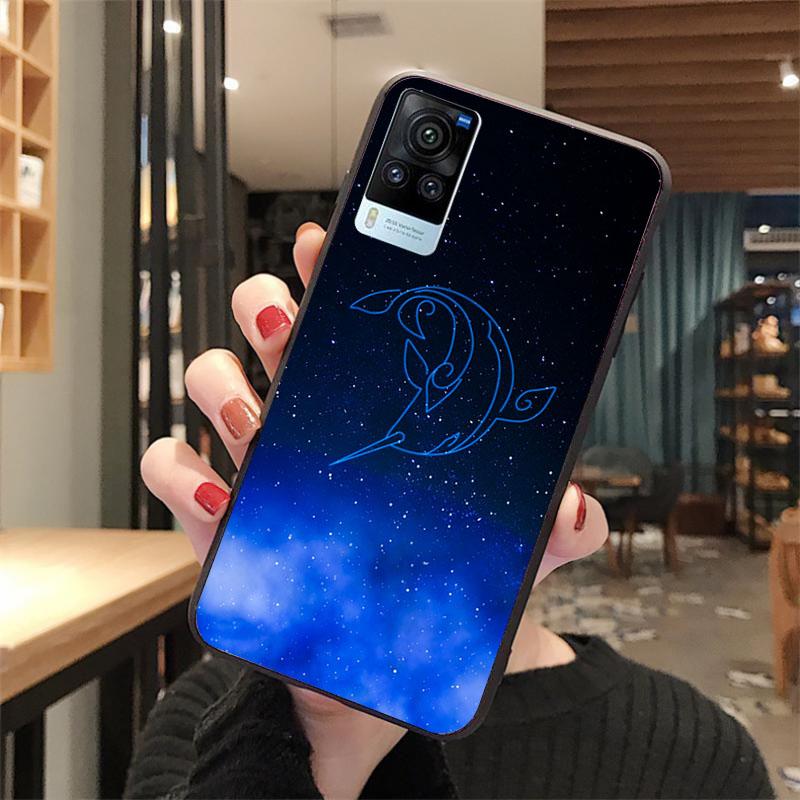 Genshin Impact Constellation Phone Case for VIVO V21E V21 V23 V23E V2109 Y53S Y33S Y55 Y76 Y31 Y21 Y72 Y01 Y21S Y11S