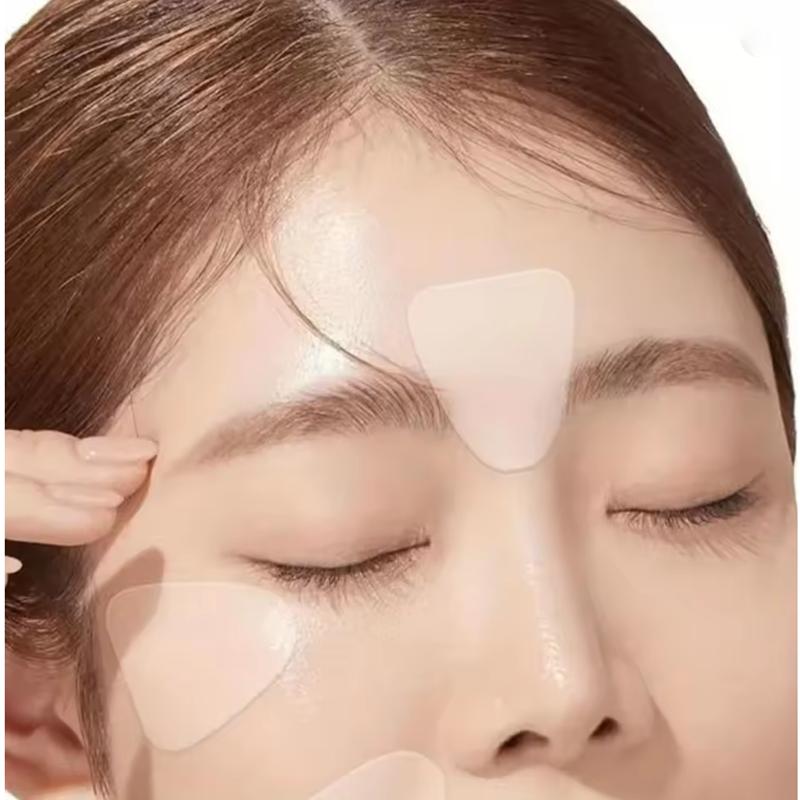 90 Stück Transparente PE Nasolabialfalten-Sticker, Unsichtbare Stirn-Lachfalten-Pflaster, Hautfreundliche Anti-Aging Glatte Haut-Sticker für die Tägliche Schönheitspflege