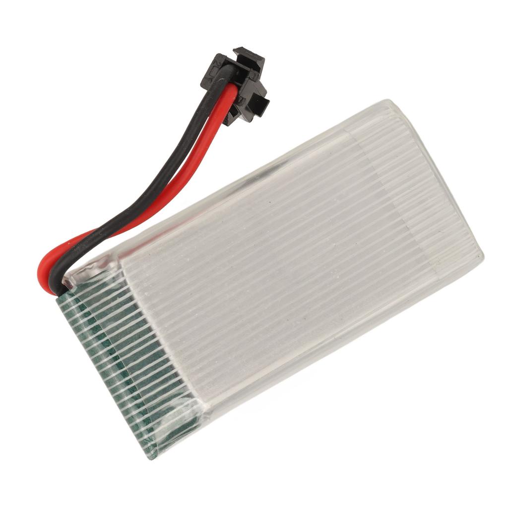 3.7V 1800mAh Battery With SM Black Plug 903052 Lipo 25C Overcharge Short Circuit Protection RC Airplane Battery For X5SW