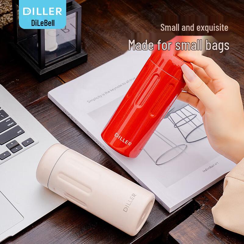 Dileber 200ml Mini 316 Stainless Steel Vacuum Flask