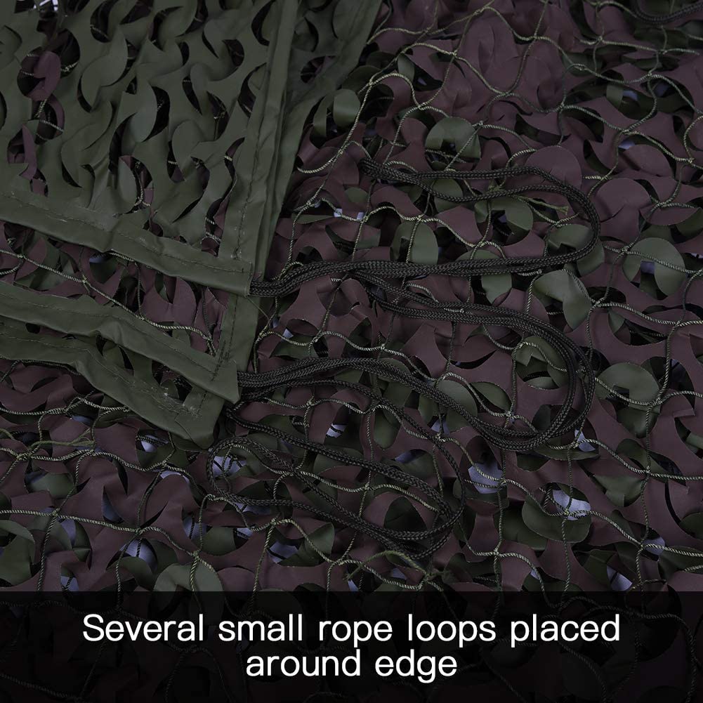 Kylebooker 1.5m Width Fire Retardant Gardening Shade Sails & Nets Camo Blind Material for Deer Hunting, Sunshade, Tree Stand, Party Decorations