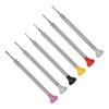 6Pcs Watch Repair Screwdriver Slot Cross Type Nonslip Grip High Speed Steel Widely Used Jewelers