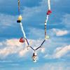 Summer Niche Handmade Color Dopamine Beaded Children's Fun Necklace Creative Cute Versatile Sweet Collarbone Chain