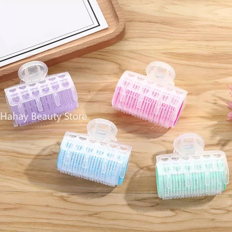 3 szt. wałki do włosów grzywka objętość lokówki plastikowe samoprzylepne grzywka loki rolka modelująca kobiety uroda stylizacja lokówki narzędzia do włosów