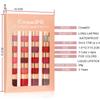 CmaaDu 20 Color Waterproof Long -lasting Lip Gloss Boxes Are Not Packed with Color, Not Dipped Cups