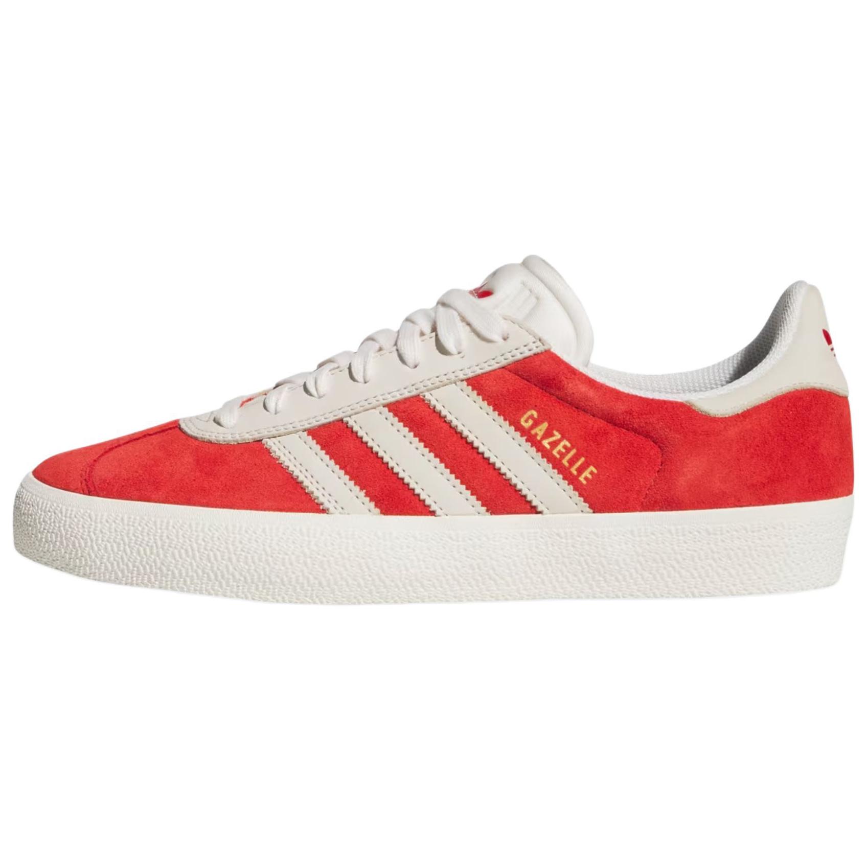 Adidas Gazelle Sarkanas Krīta Baltas Unisex