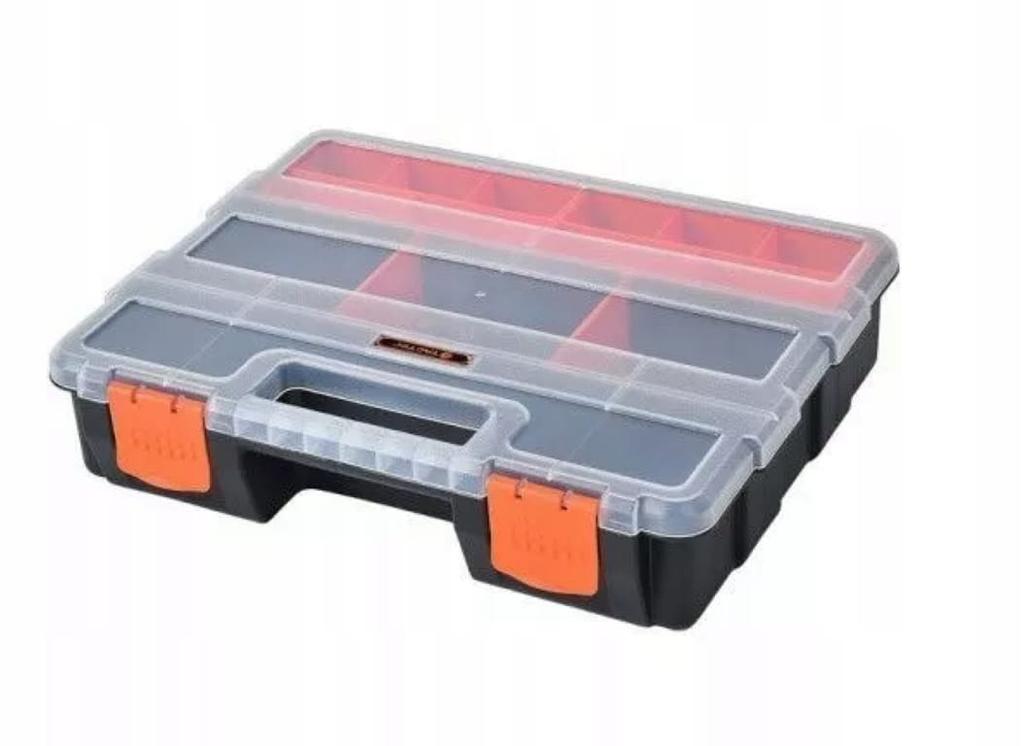 4-in-1 plastic workshop organizer set of 4 containers with latches