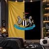 Nástěnná tapisérie Newcastle United Fotbalový potisk Látka do obývacího pokoje Ložnice Domácí dekorace