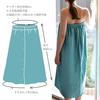 Trampalan Japanese-made Wrap Towel for Adults, Premium Gauze, Quick-Drying, Thin, 100% Cotton, Senshu Towel (Charcoal)