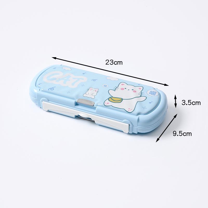 Adorable Large Capacity Multifunctional Pencil Case for Kindergarten Boys and Girls