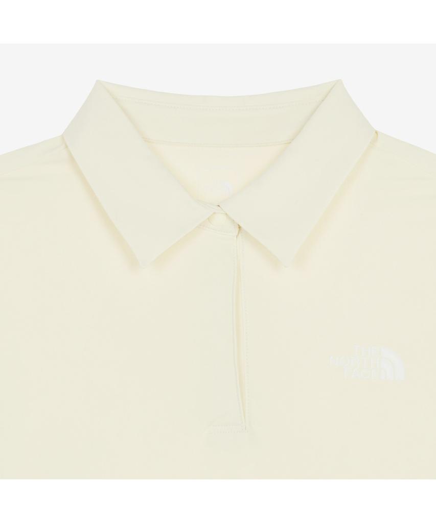 Noseupeiseu Nt7Pr38C Women'S Ice Day Short Sleeve Polo Lemon
