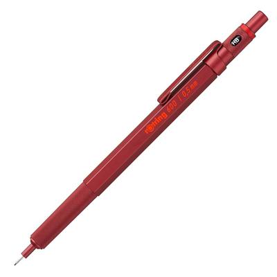 Rotring 600 Mechanical Pencil, Matte Red, 0.5mm - Premium German Drafting Pen, Professional Quality Writing Instrument