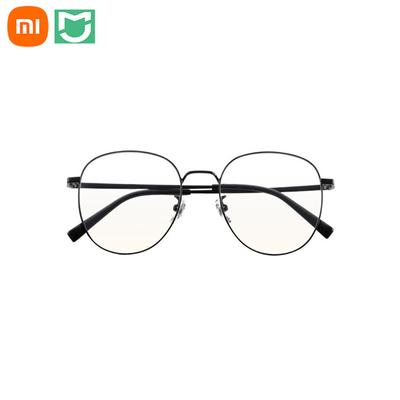 Xiaomi Okulary Mijia blokujące niebieskie światło Tytanowe lekkie ponad 80% blokujące niebieskie światło Gogle komputerowe Płaskie okulary Ochrona oczu