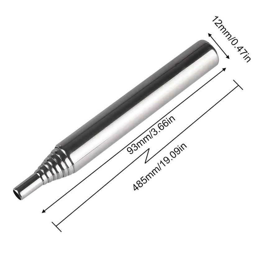 Retractable Stainless Steel Fire Starter Stick for Camping and Barbecue