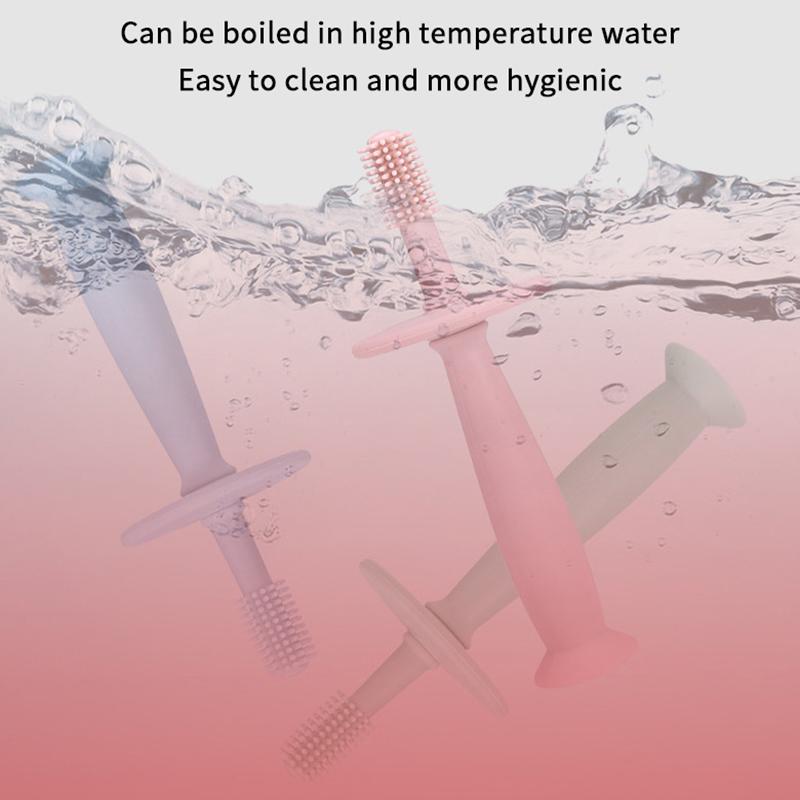 1 Pcs Baby Finger Toothbrush Soft Silicone Infant Tooth Teeth Clean Brush Food Grade Silicone Bebes Oral Health Care Kid Items