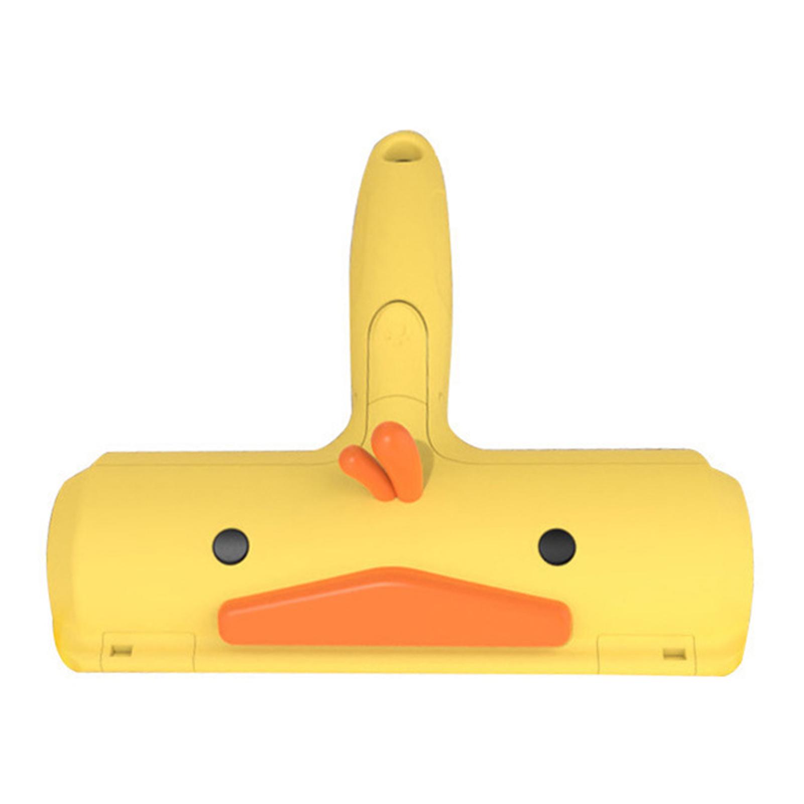 

Портативна щітка для видалення шерсті домашніх тварин Антистатична Кашеміровий одяг Диван Наклейки для видалення ворсу Багаторазовий Засіб для чищення для видалення шерсті жовтий