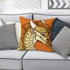 WWings of FFire Dragon Various Sizes Square Pillow Case For Car Home Bedchamber Decor Custom Valentine gift