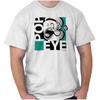 Vintage Popeye Cartoon Sailor Retro Licensed Womens or Mens Crewneck T Shirt Tee