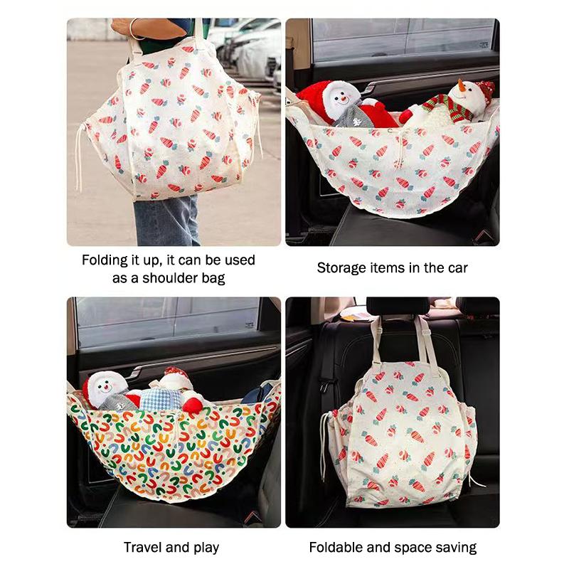 Car Seat Back Storage Bag Large Capacity Mommy Bag String Travel Bag Baby Cart Hanging Bag Multifunctional Hanging Organizer