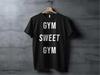 Motivierendes Fitnessstudio-T-Shirt