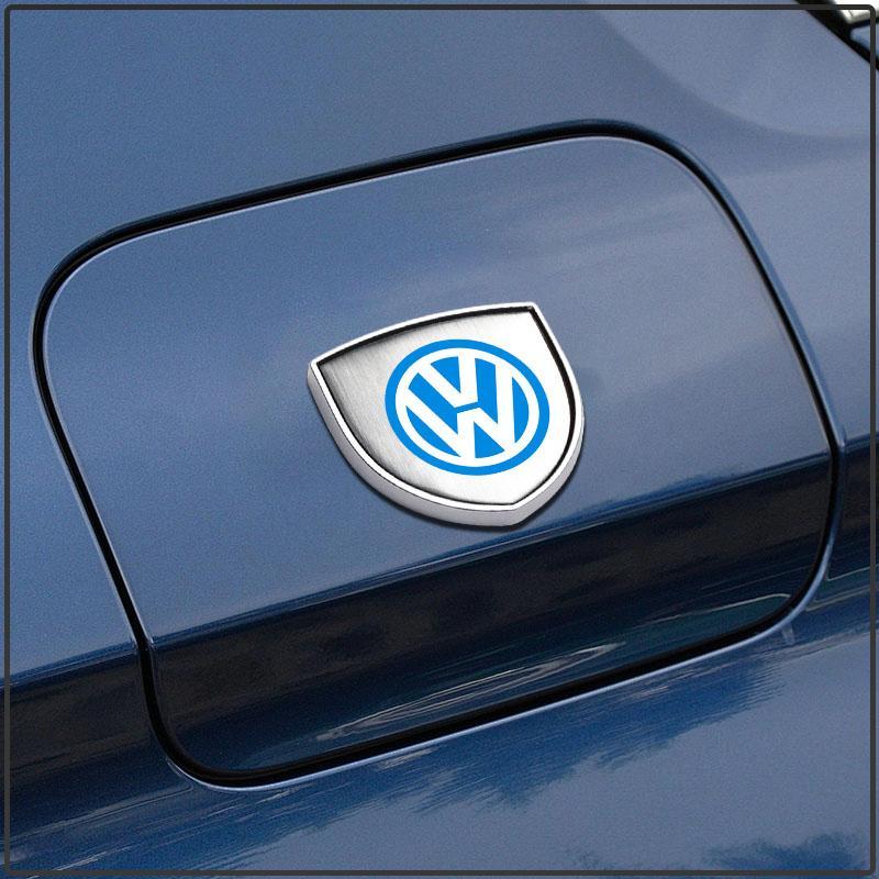 1ks 3D Kovový Znak Štítu Dveří Auta Znak Nálepka Styling Pro VW Volkswagen Golf Jetta Passat GTI R32 Bora 6N0 601 171 OEM