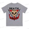 Summer Unisexs and Womens Tshirts Starship Troopers Death from Above Novelty Cool Tshirt Street Clothing SXL