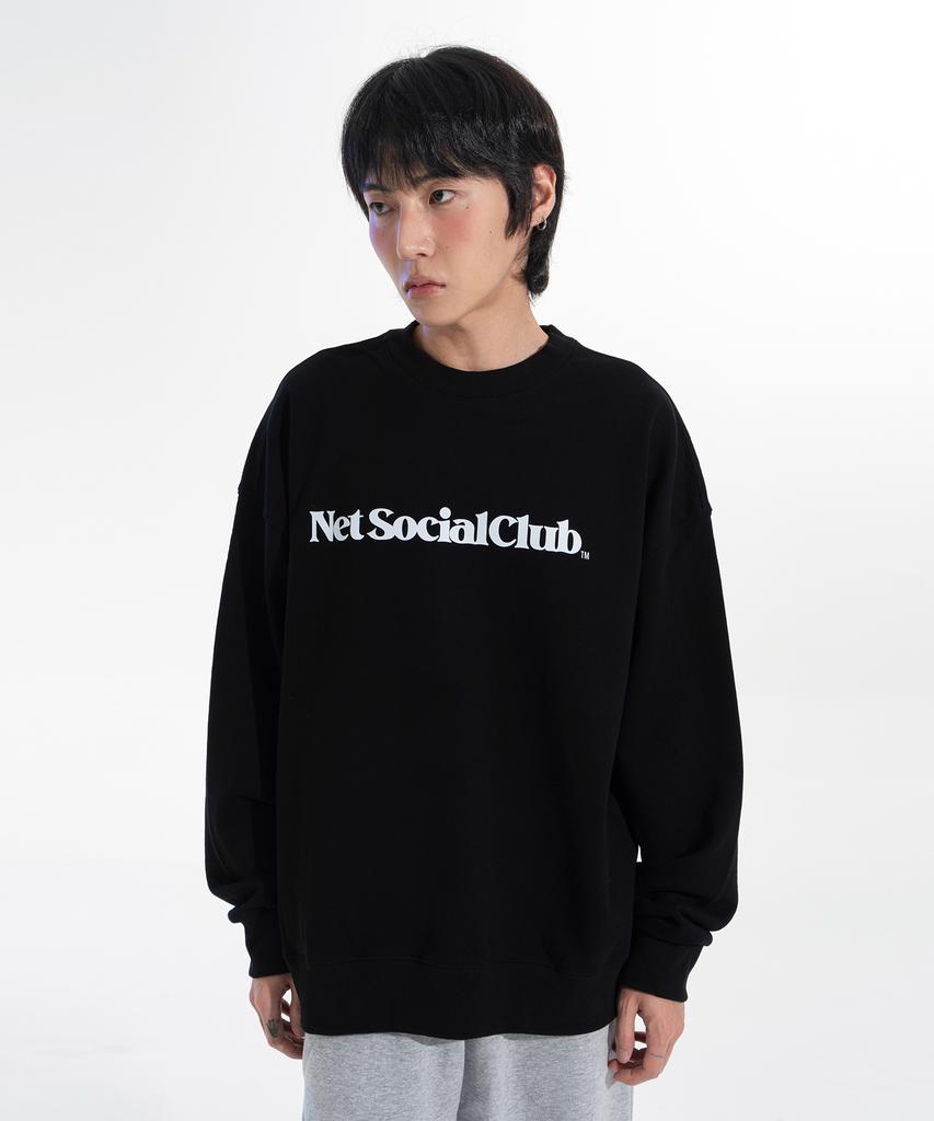 NET SOCIAL CLUB Vivid Straight Logo Mtm (Black)