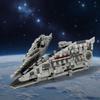 1029+/pcs sci-fi starship model, adult high difficulty building block set, collectible ornaments, high-end holiday gifts