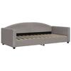 VidaXL Lit de repos taupe 90x200 cm tissu 354114