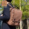 Canvas Bag Made in Plenty of PC Persimmon Shibu Cube Backpack Shibu [creareki] Backpack, Men's, Lightweight, Japan, Space, Multi-Functional Pocket,