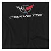 Chevrolet Herren Corvette Emblem Langarm T-Shirt